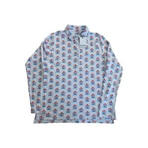 RNWK Renwick Block Print Polo Size M NWT